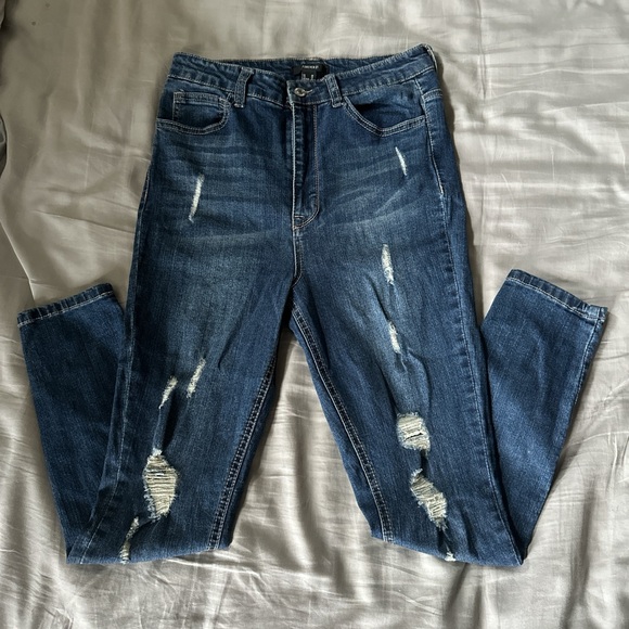 Forever 21 High Waisted Jeans - Picture 1 of 3